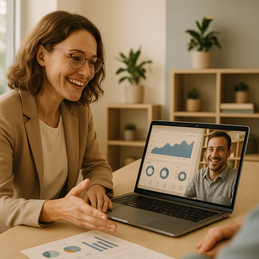 Professional-Video-Call Treatment Center Growth Discussion