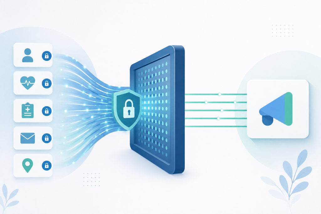 Secured-data-flow-to-platform