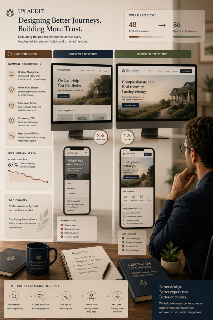 ux cro user experience journey conversion rate optimization audit